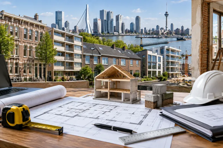 Een woning in Rotterdam verbouwen: constructie en vergunningen
